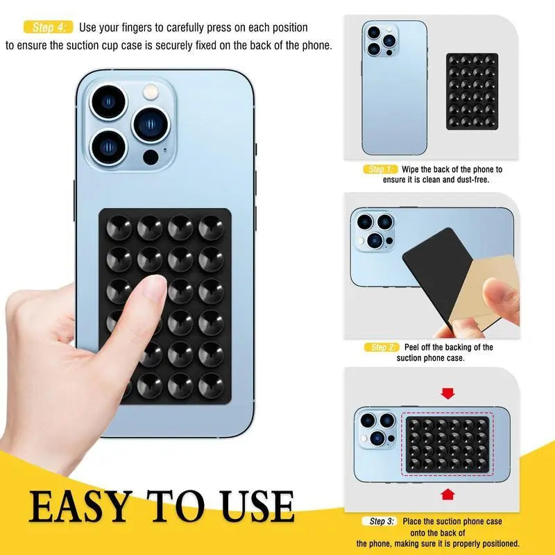 3-Pack Silicone Phone Grip Mount 66765675667