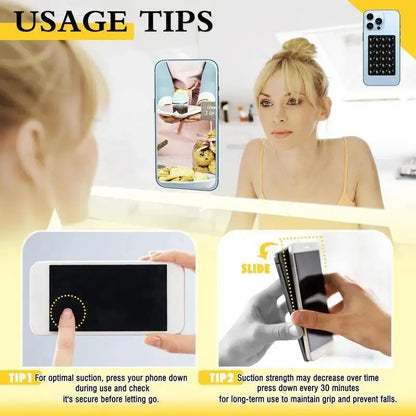 3-Pack Silicone Phone Grip Mount